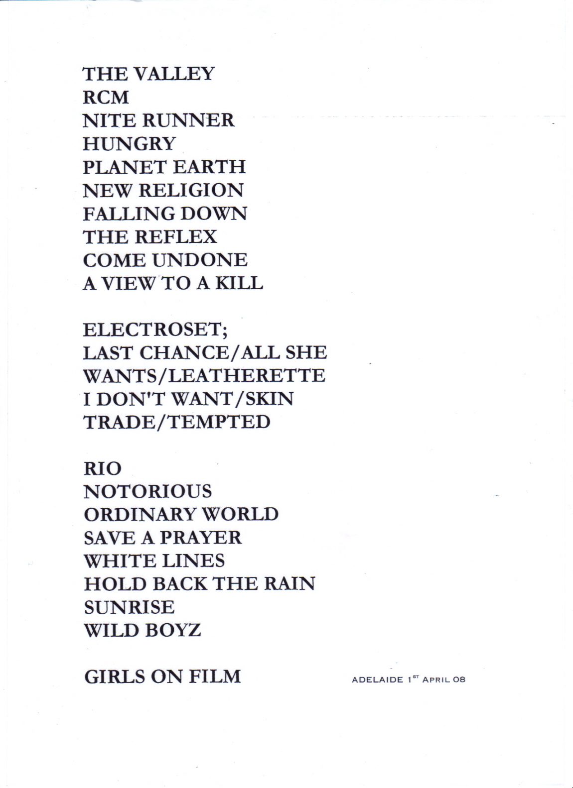 Duran Duran