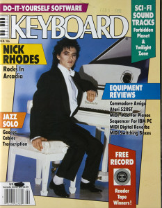 NICK KEYBOARD MAG FEB 1986