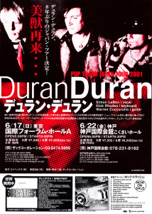 june 2001 japan handbill