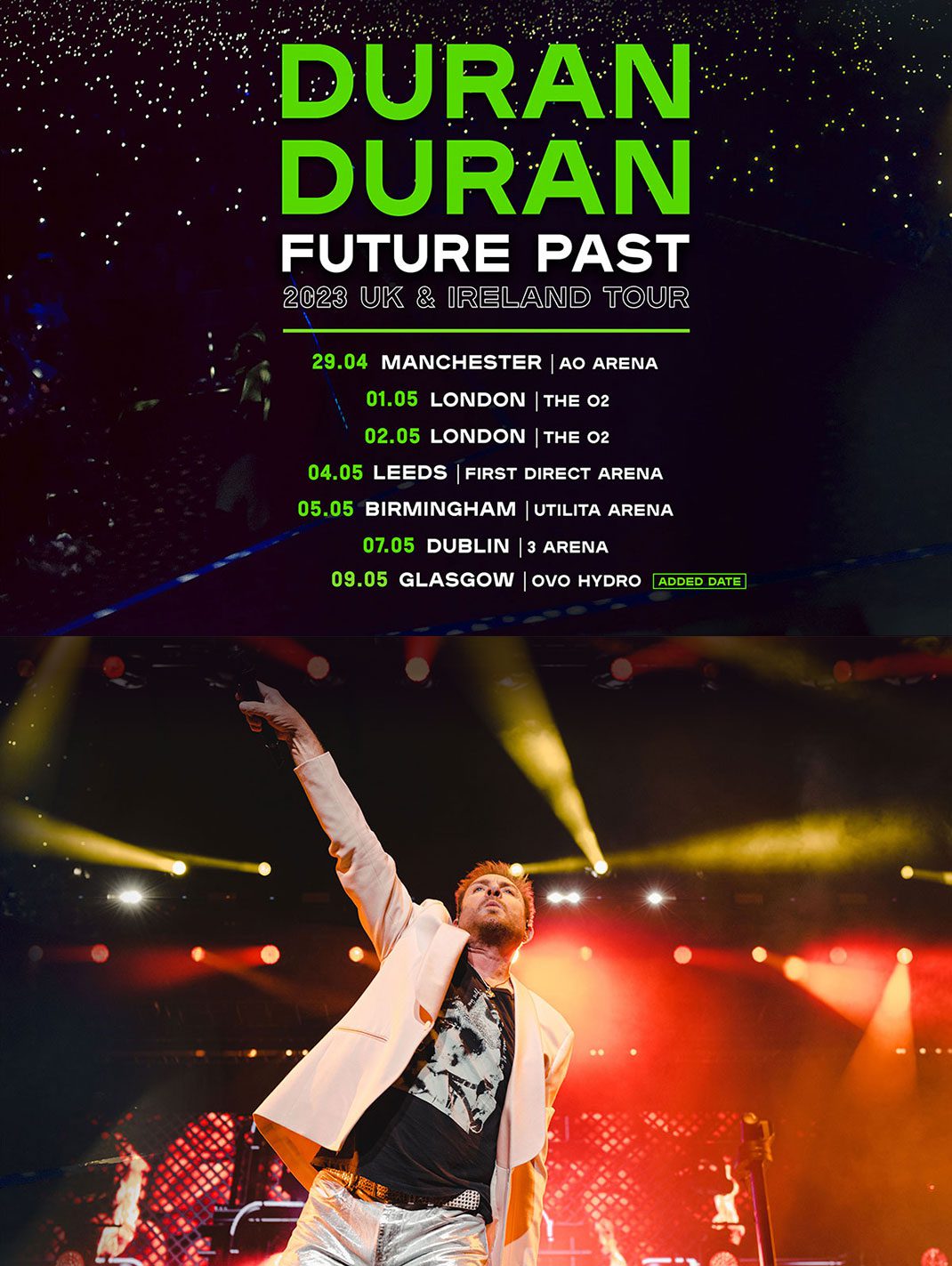 Duran UK / IE Tour 2023